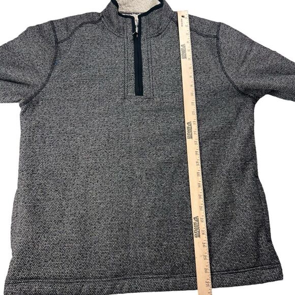 Orvis Fleece Lined Quarter Zip Pullover Medium Sweater Sweatshirt Cozy Warm - Picture 9 of 11